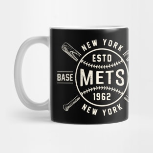 New York Mets Bats & Ball by Buck Tee Mug